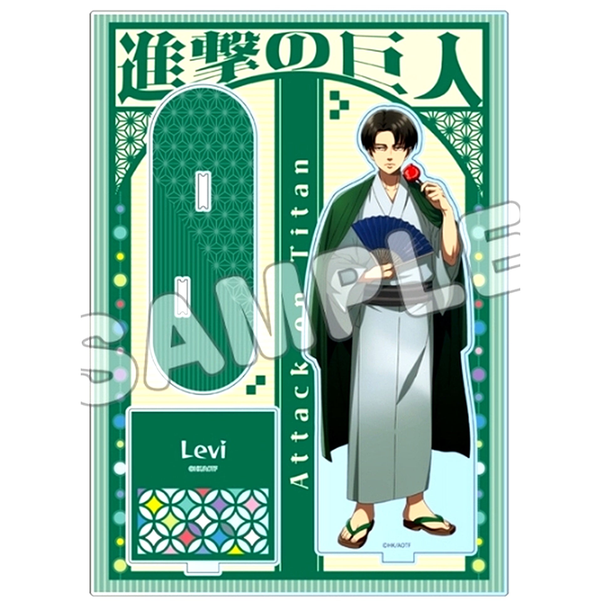 Levi Ackerman Acrylic Stand Attack on Titan Ennichi POP UP SHOP [USED]