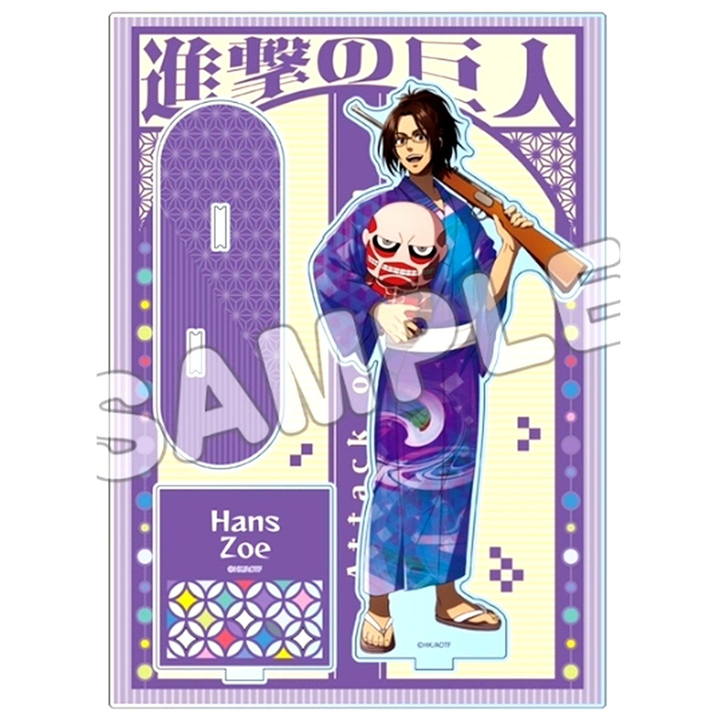 Hange Zoë Acrylic Stand Attack on Titan Ennichi Pop Up Shop [USED]