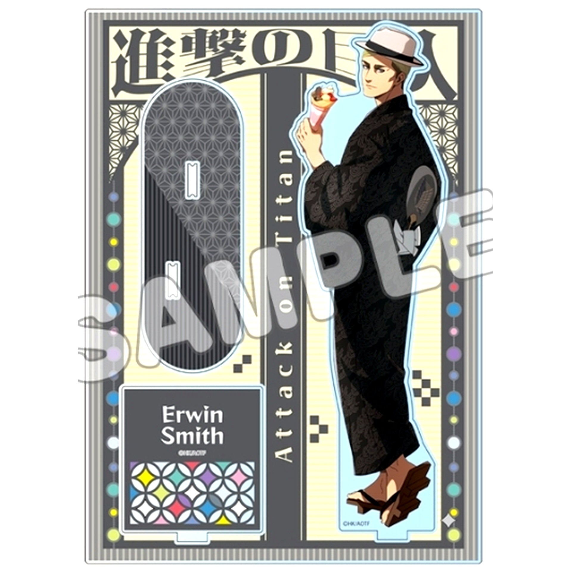 Erwin Smith Attack on Titan Ennichi POP UP SHOP Acrylic Stand [USED]