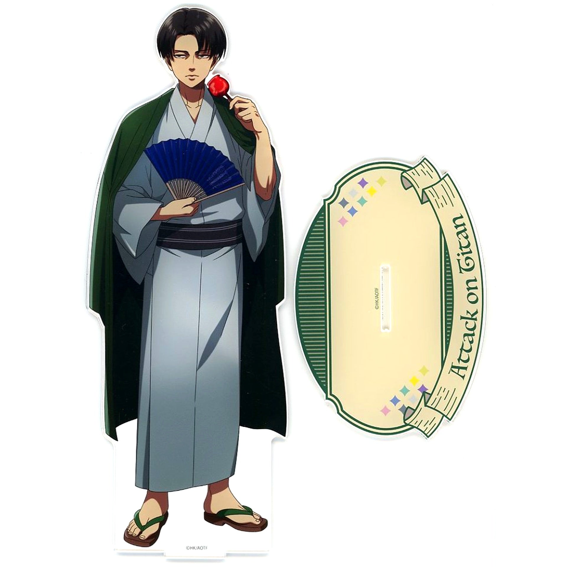 Levi Ackerman Big Acrylic Stand Attack on Titan Ennichi POP UP SHOP [USED]