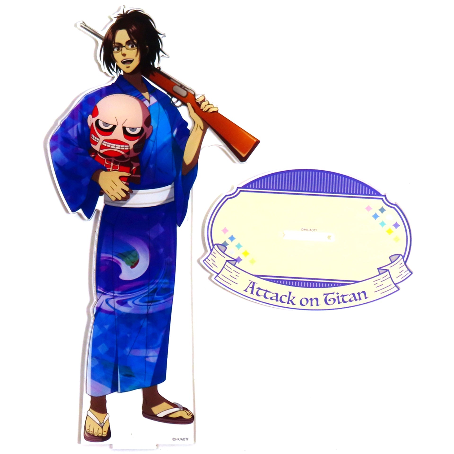 Hange Zoe Big Acrylic Stand Attack on Titan Ennichi POP UP SHOP [USED]