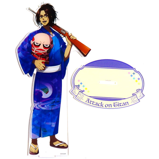 Hange Zoe Big Acrylic Stand Attack on Titan Ennichi POP UP SHOP [USED]