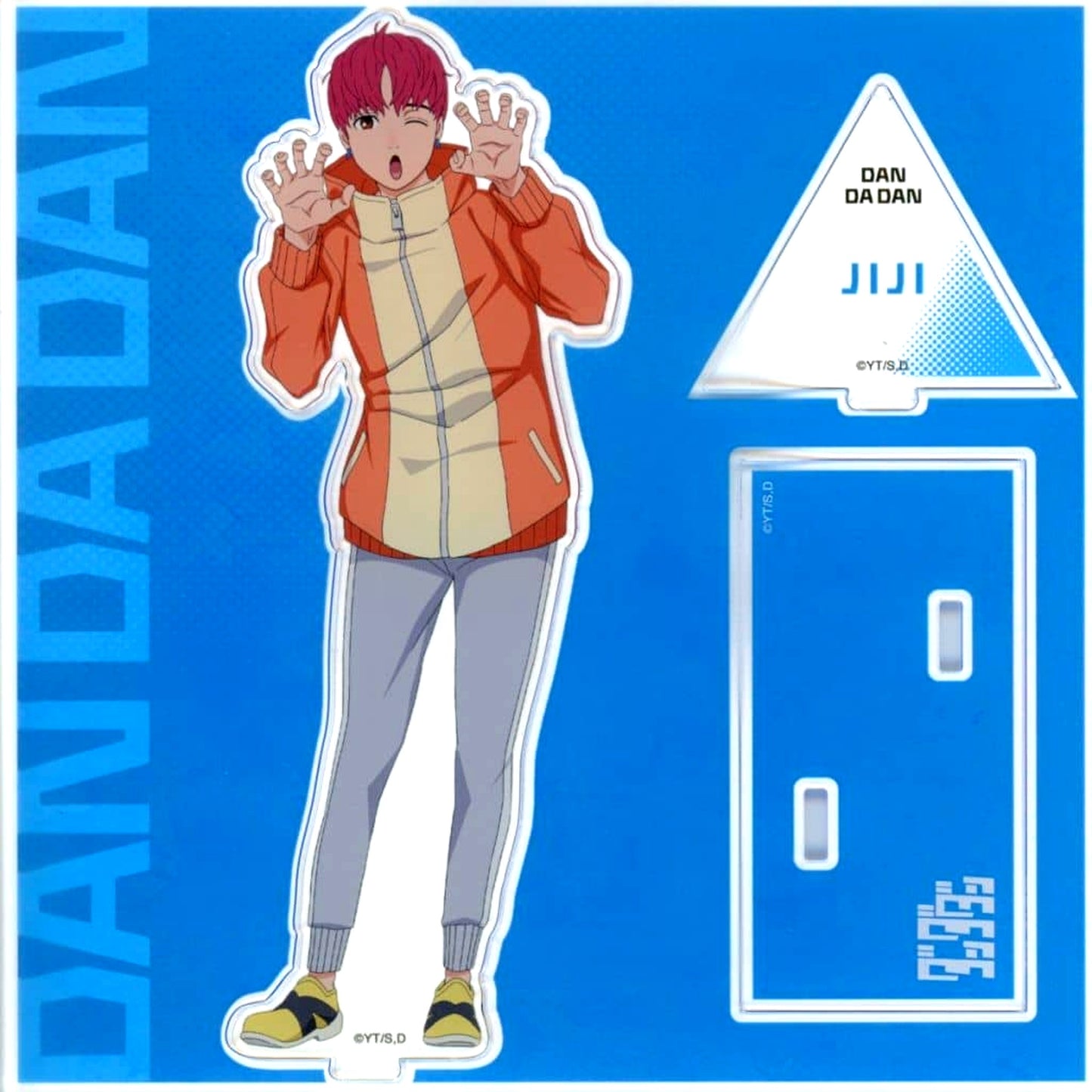 Dandadan Jin Enjoji Jiji Acrylic Stand Full Body Illustration Ver. DAN DA DAN Popup Exhibition baseyard tokyo [USED]