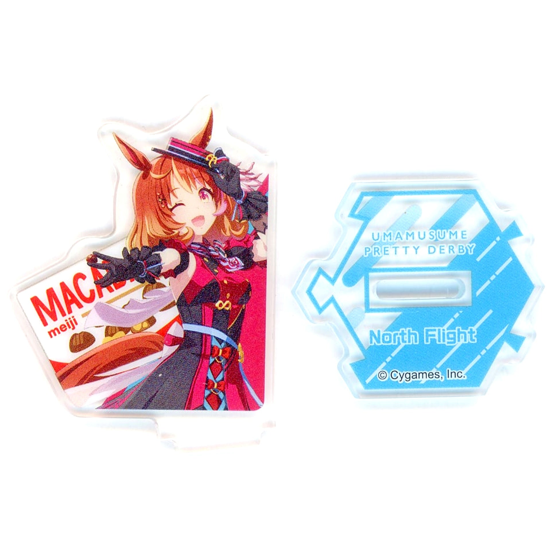 North Flight Close-up Umamusume Pretty Derby Mini Acrylic Stand FamilyMart Limited [USED]
