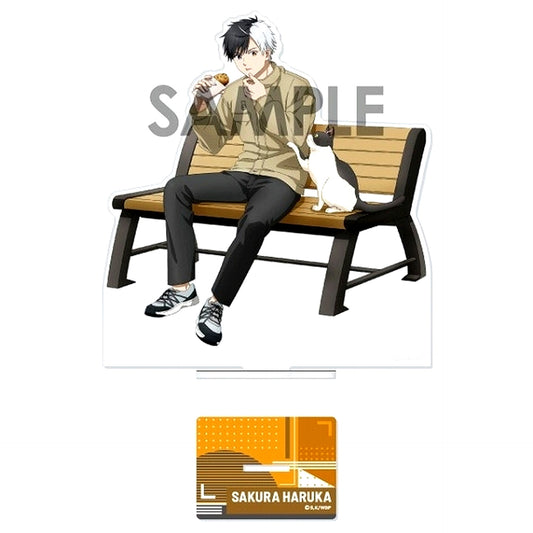 Haruka Sakura 1. Acrylic Stand Weekend WIND BREAKER [USED]