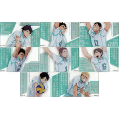 Haikyu!! Toru Oikawa & Others All 8 Types Set Acrylic Block Collection Aobajosai High School Acrylic Item [USED]