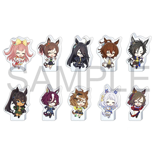 Umamusume: Pretty Derby Agnes Digital & Others All 10 Types Set Corotto! Acrylic Figure Collection Ready, Set, Go! Vol.6 Acrylic Item [USED]
