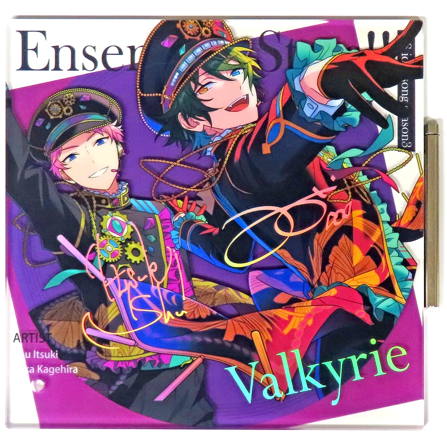 Valkyrie Ensemble Stars!! Acrylic Stand Jacket Design CD ES Idol Song Season 3 Valkyrie China Bonus [USED]