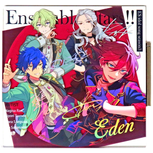 Eden Jacket Design Ensemble Stars!! ES Idol Song season3 Eden China Limited Purchase Bonus CD Acrylic Stand [USED]