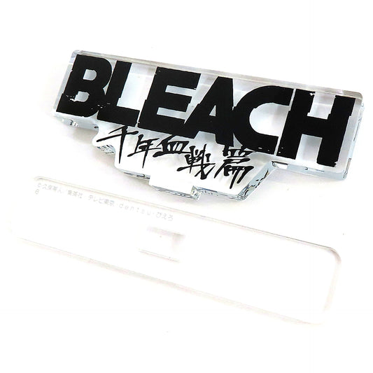 Clear / Black Acrylic Logo Display EX Bleach Thousand-Year Blood War [USED]