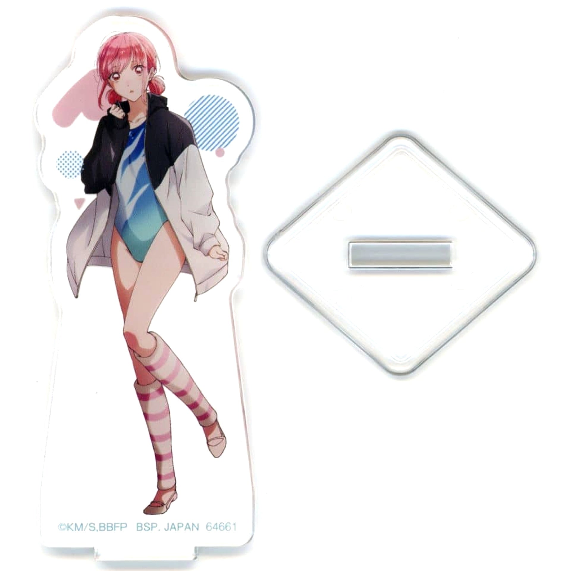 Blue Box Hina Chono Whole Body Ichiban Kuji Acrylic Stand Prize E Acrylic Stands [USED]