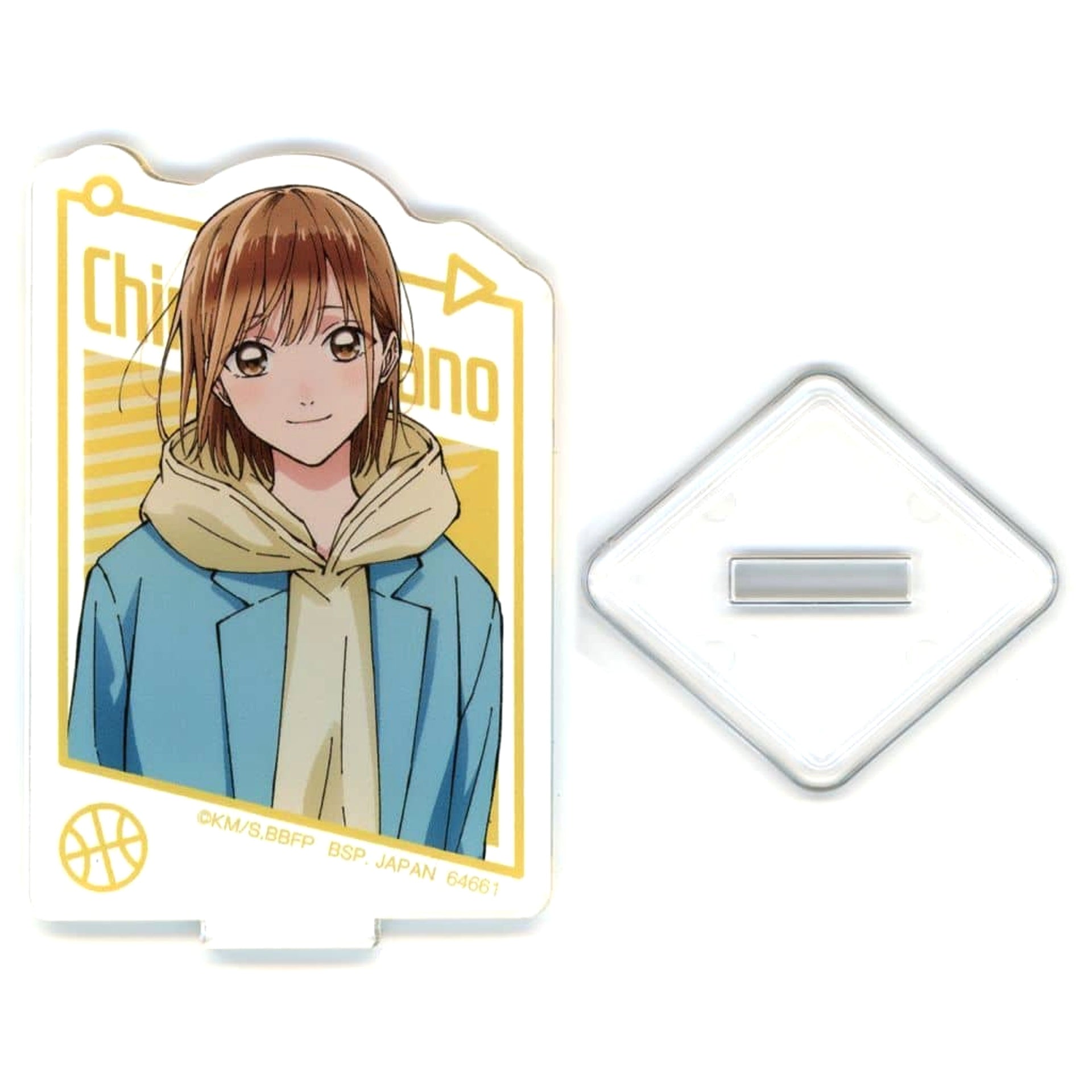 Blue Box Chinatsu Kano Upper Body Ichiban Kuji Acrylic Stand Prize E Acrylic Stands [USED]