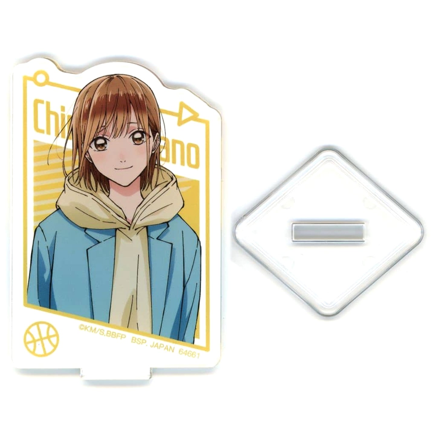 Blue Box Chinatsu Kano Upper Body Ichiban Kuji Acrylic Stand Prize E Acrylic Stands [USED]