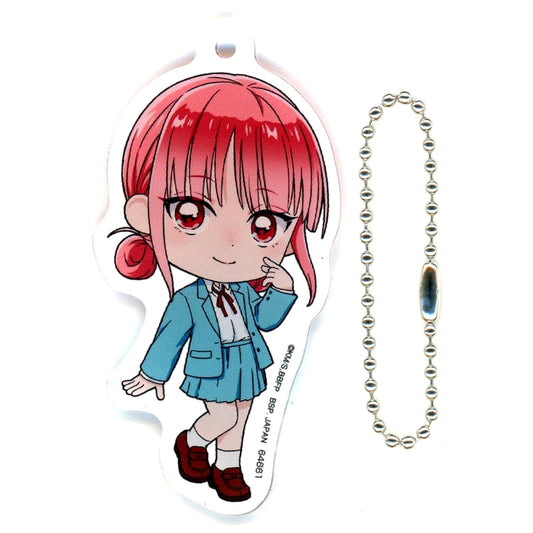 Blue Box Hina Chono Uniform Ichiban Kuji Kyunchara Acrylic Charm Kyunchara Illustrations Prize G Charm [USED]