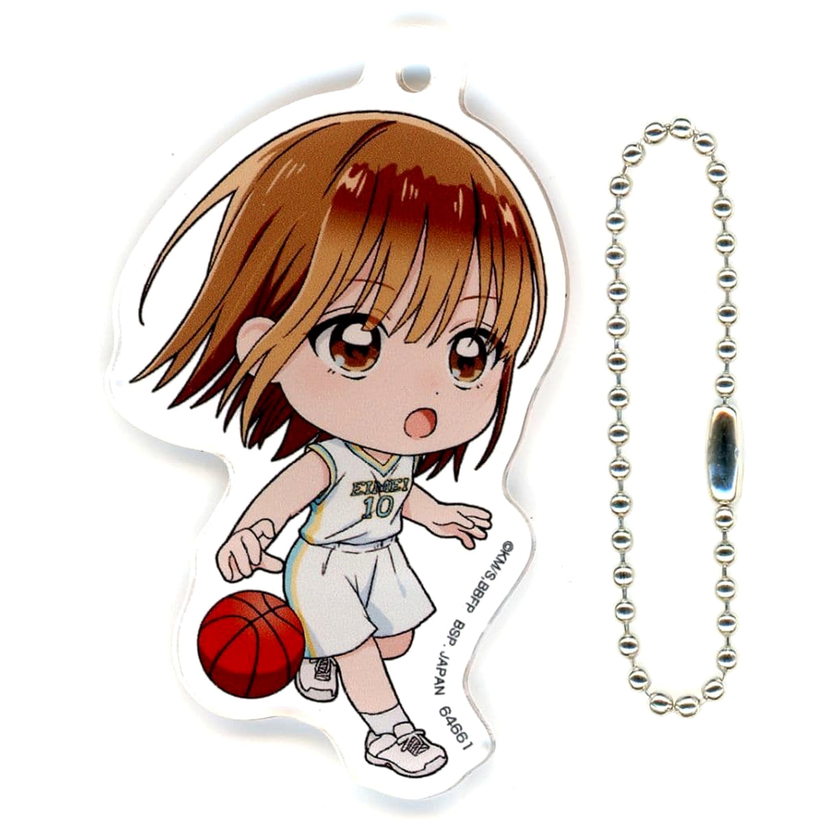 Blue Box Chinatsu Kano Club Activities Ichiban Kuji Kyunchara Acrylic Charm Kyunchara Illustrations Prize G Charm [USED]