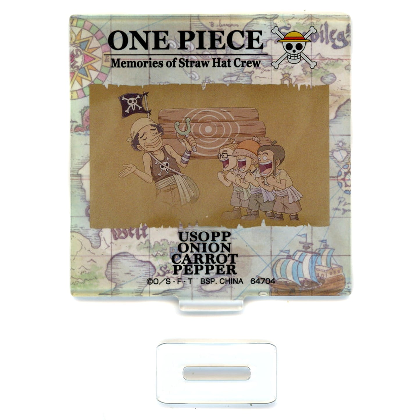 One Piece Ichiban Kuji Road to Dawn The Path to Adventure Prize G Acrylic Stand Usopp Pirates Acrylic Stands [USED]