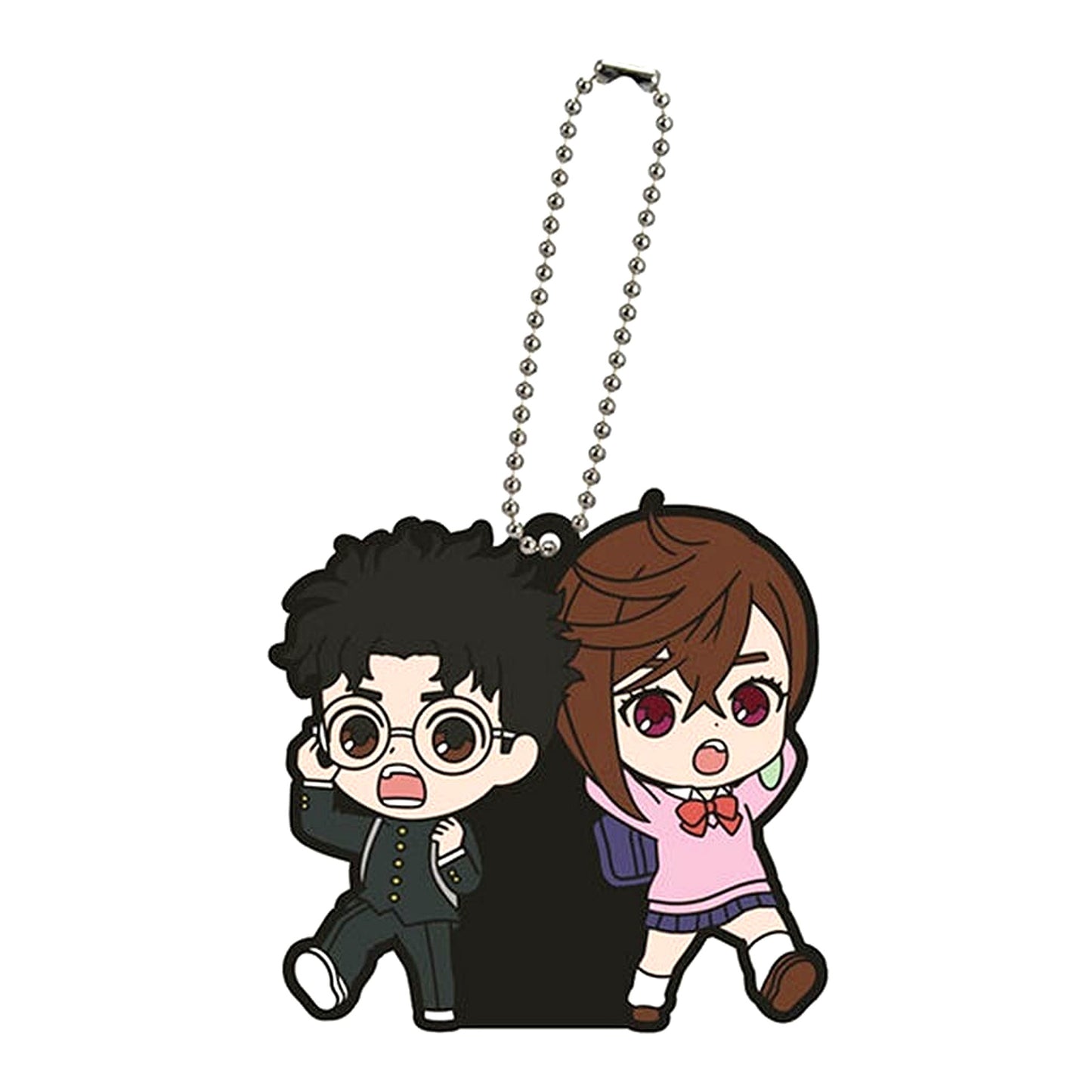 Dandadan Momo and Okarun Capsule Rubber Mascot 2024 Dec Ver [USED]