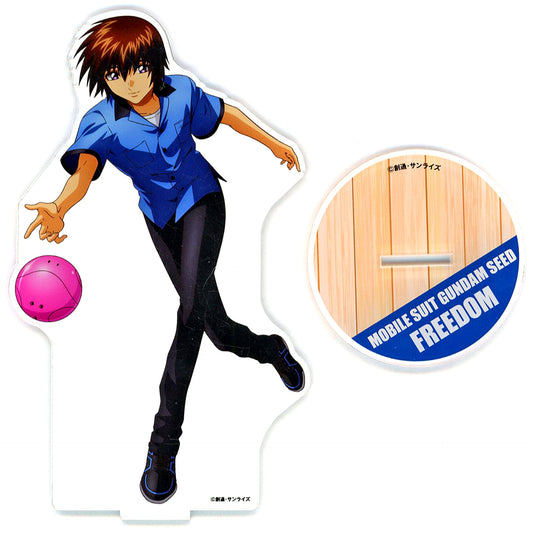 Kira Yamato Mobile Suit Gundam SEED FREEDOM Acrylic Figure Stand ROUND1 10 Stores Limited [USED]