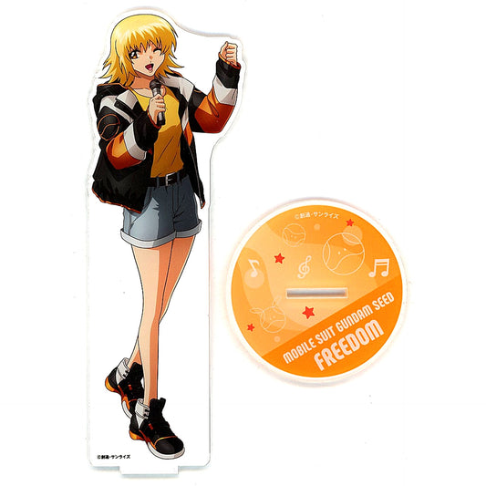 Cagalli Yula Athha Mobile Suit Gundam SEED FREEDOM Acrylic Figure Stand ROUND1 10 Stores Limited [USED]
