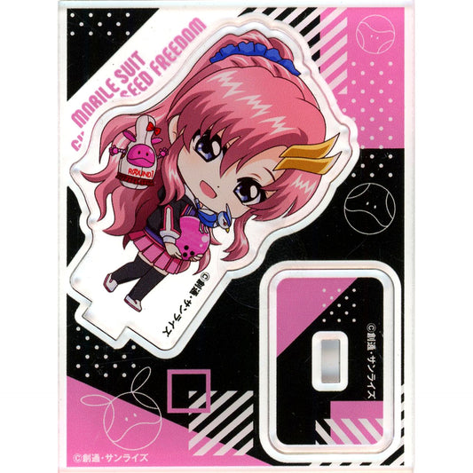 Lacus Clyne Mini Character Mobile Suit Gundam SEED FREEDOM Trading Acrylic Stand ROUND1 10 Stores Limited [USED]