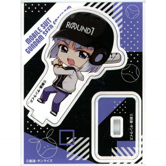 Yzak Joule Mobile Suit Gundam SEED FREEDOM Mini Chara Trading Acrylic Stand x ROUND1 10 Stores Limited [USED]