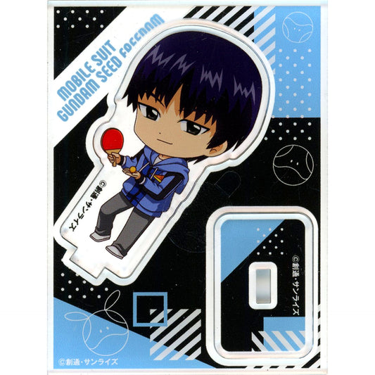 Arnold Neumann Mini Character Mobile Suit Gundam SEED FREEDOM Trading Acrylic Stand ROUND1 10 Stores Limited [USED]