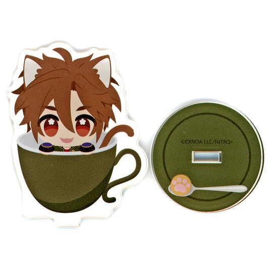 Otegine Touken Ranbu ONLINE Touneko Danshi x Collabo Cafe Honpo Touneko Cafe 2nd Wave Acrylic Stand [USED]
