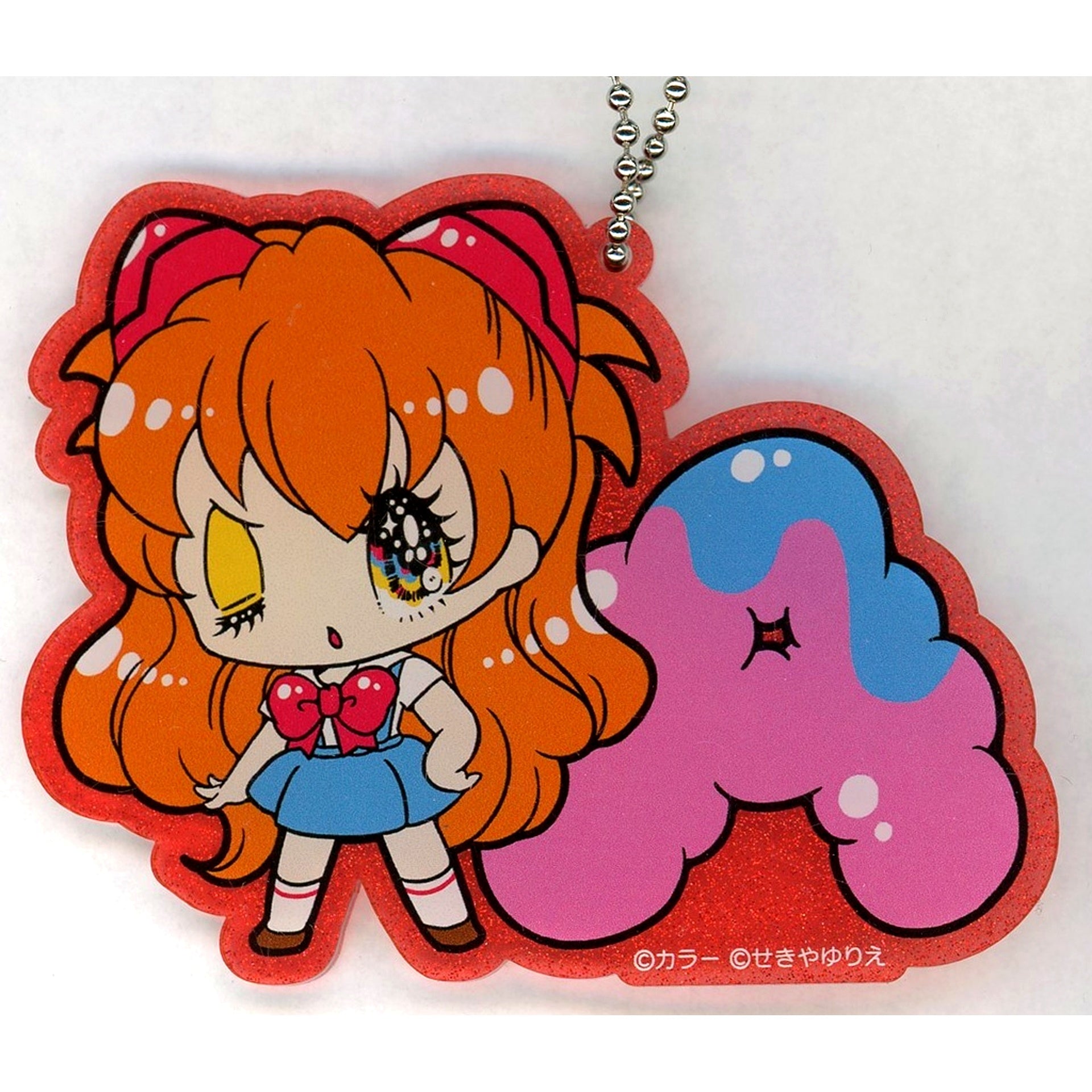 Asuka Langley Soryu Acrylic Keychain eva colon Evangelion [USED]