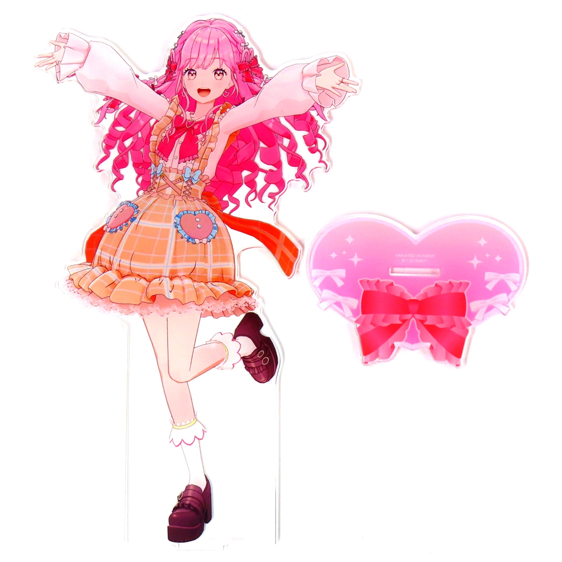 Mieru Himeno Aikatsu Academy! Assort Big Acrylic Stand Gashapon Online Limited [USED]