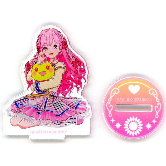 Mieru Himeno and Marukerotto-san Assort Acrylic Stand Aikatsu Academy! [USED]