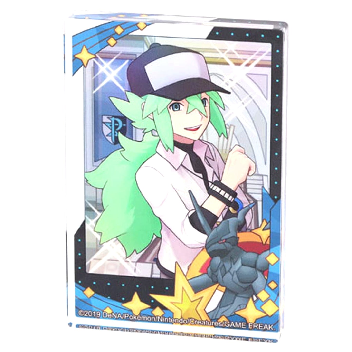 N Pokemon Masters EX Memorial Photo Mini Acrylic Block [USED]