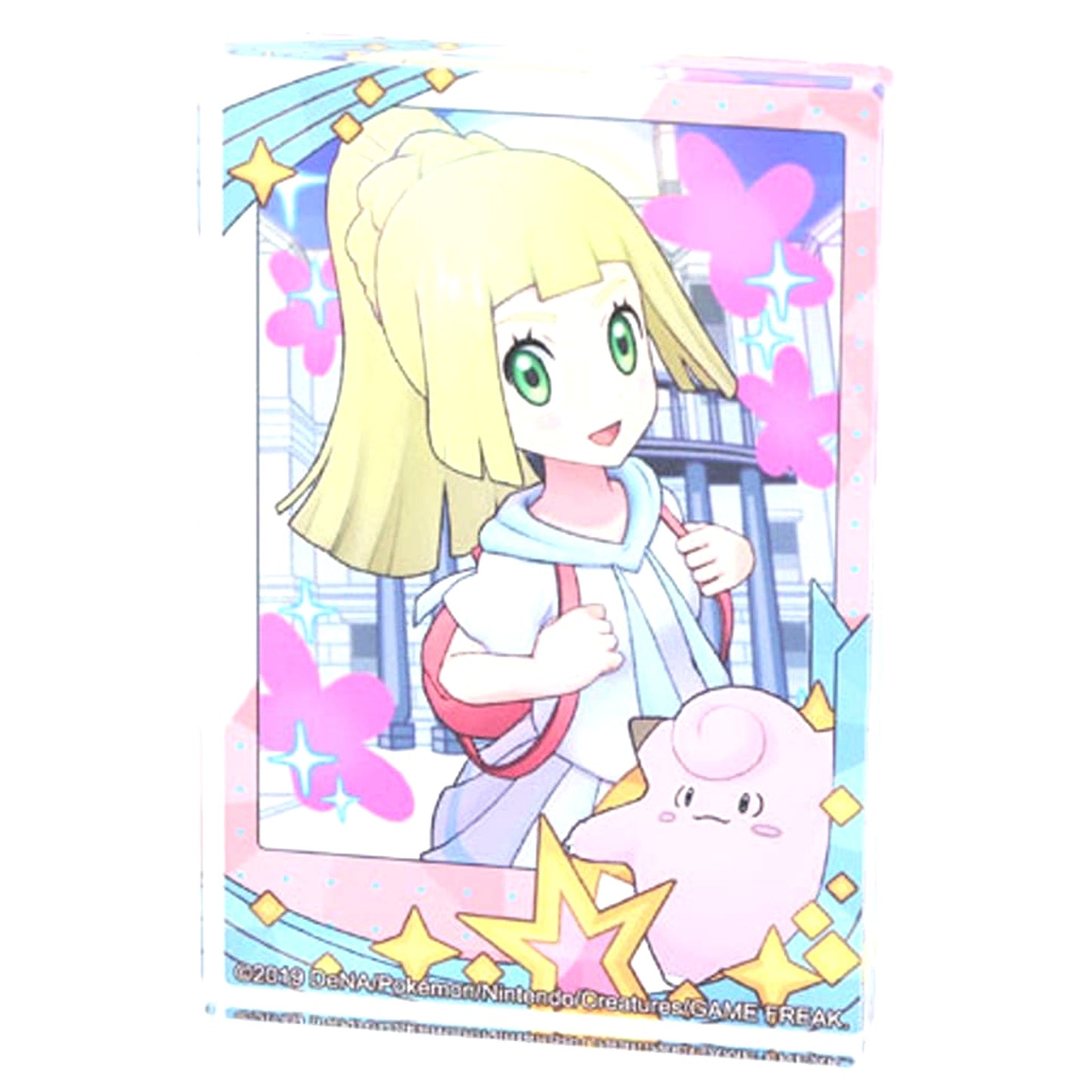 Lillie Pokemon Masters EX Memorial Photo Mini Acrylic Block [USED]