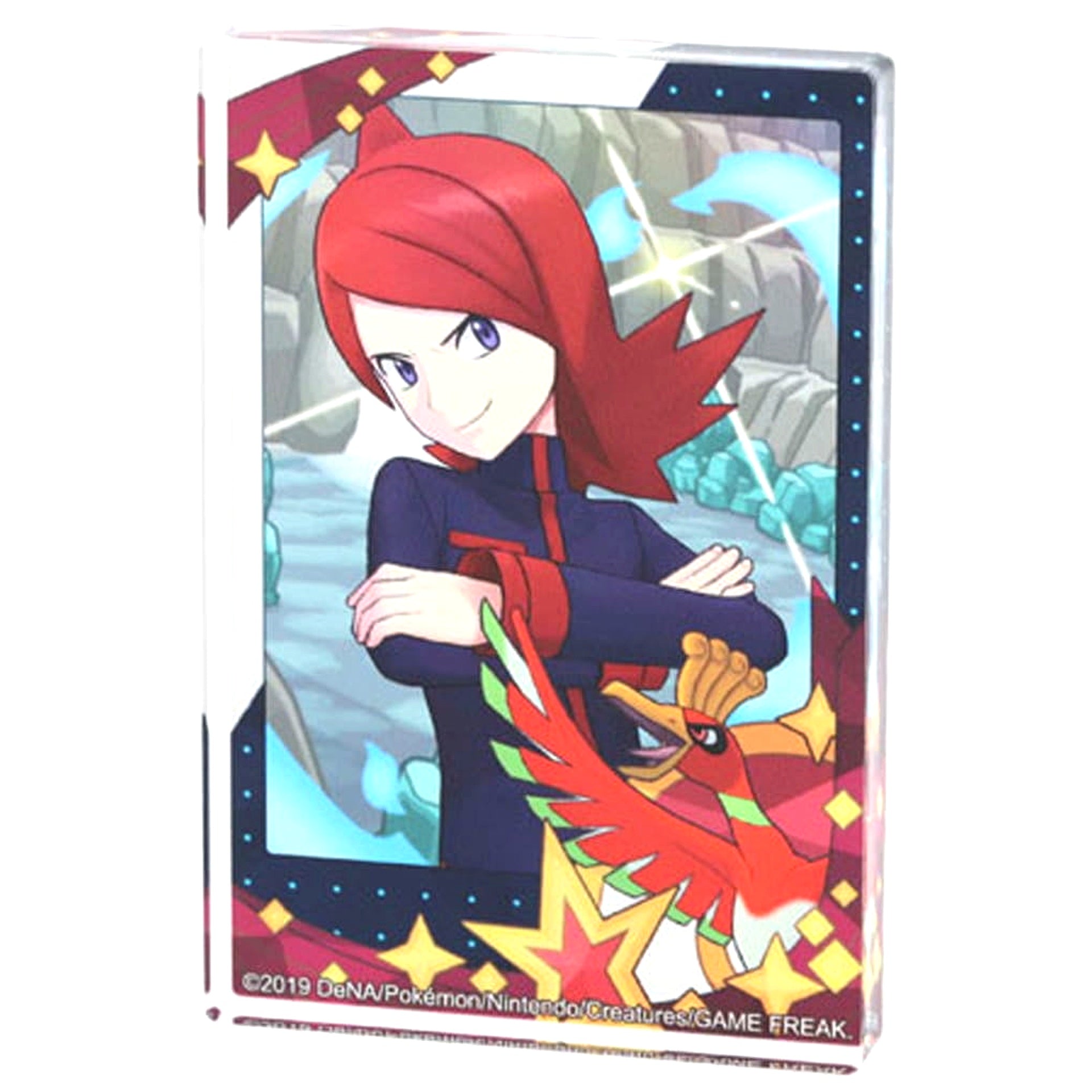 Silver Pokemon Masters EX Memorial Photo Mini Acrylic Block [USED]
