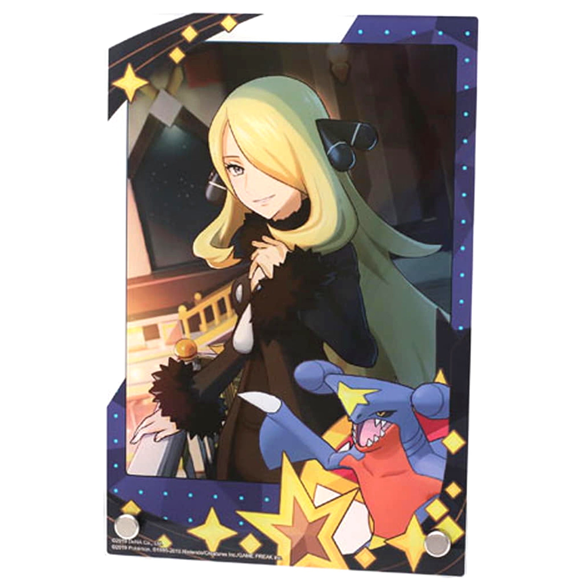 Cynthia Pokemon Masters EX Memorial Photo Acrylic Art Panel [USED]
