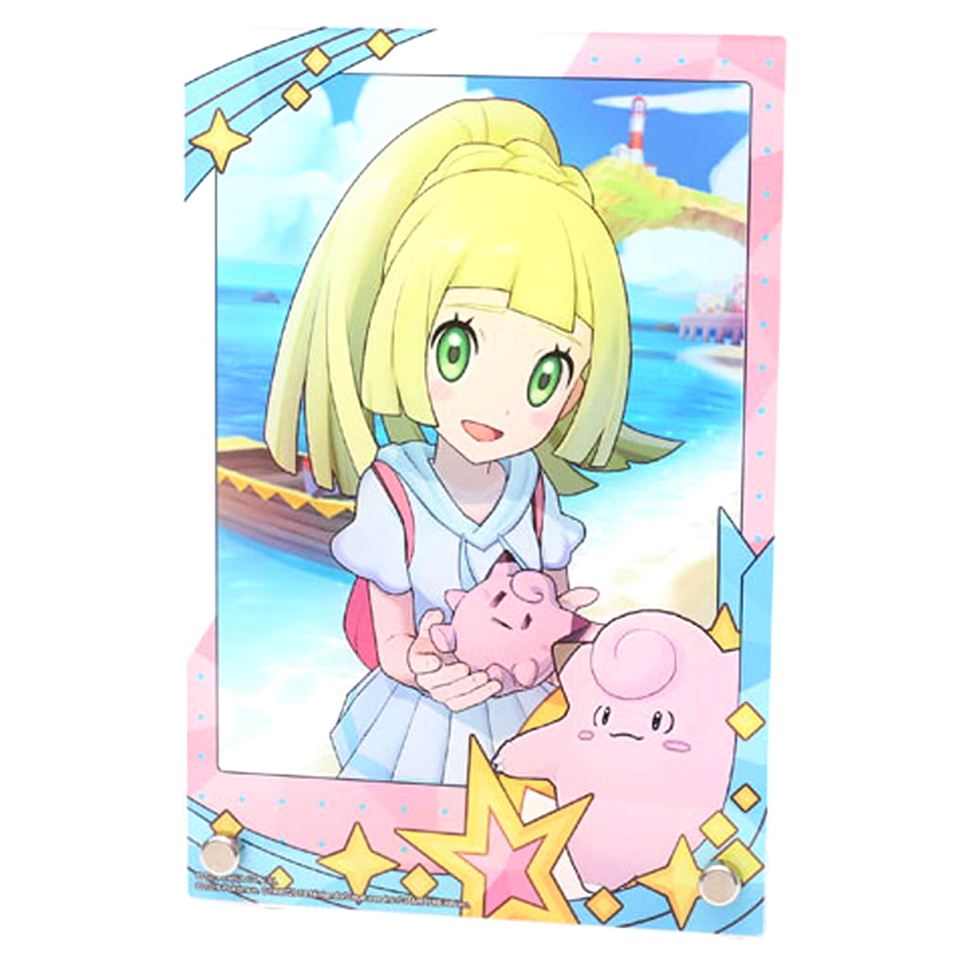 Lillie Pokemon Masters EX Memorial Photo Acrylic Art Panel [USED]