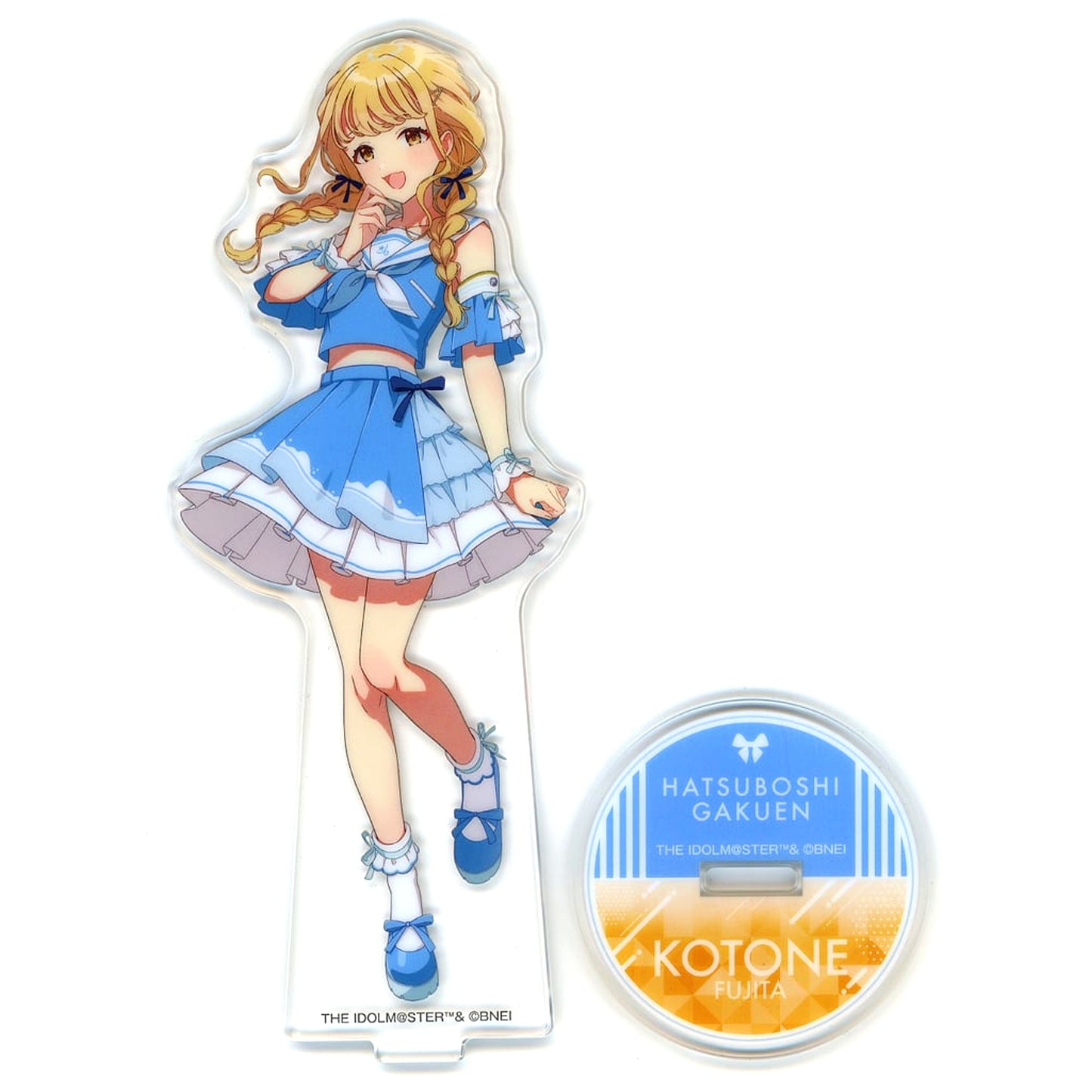 Kotone Fujita Gakuen Idolmaster Acrylic Stand Lawson [USED]