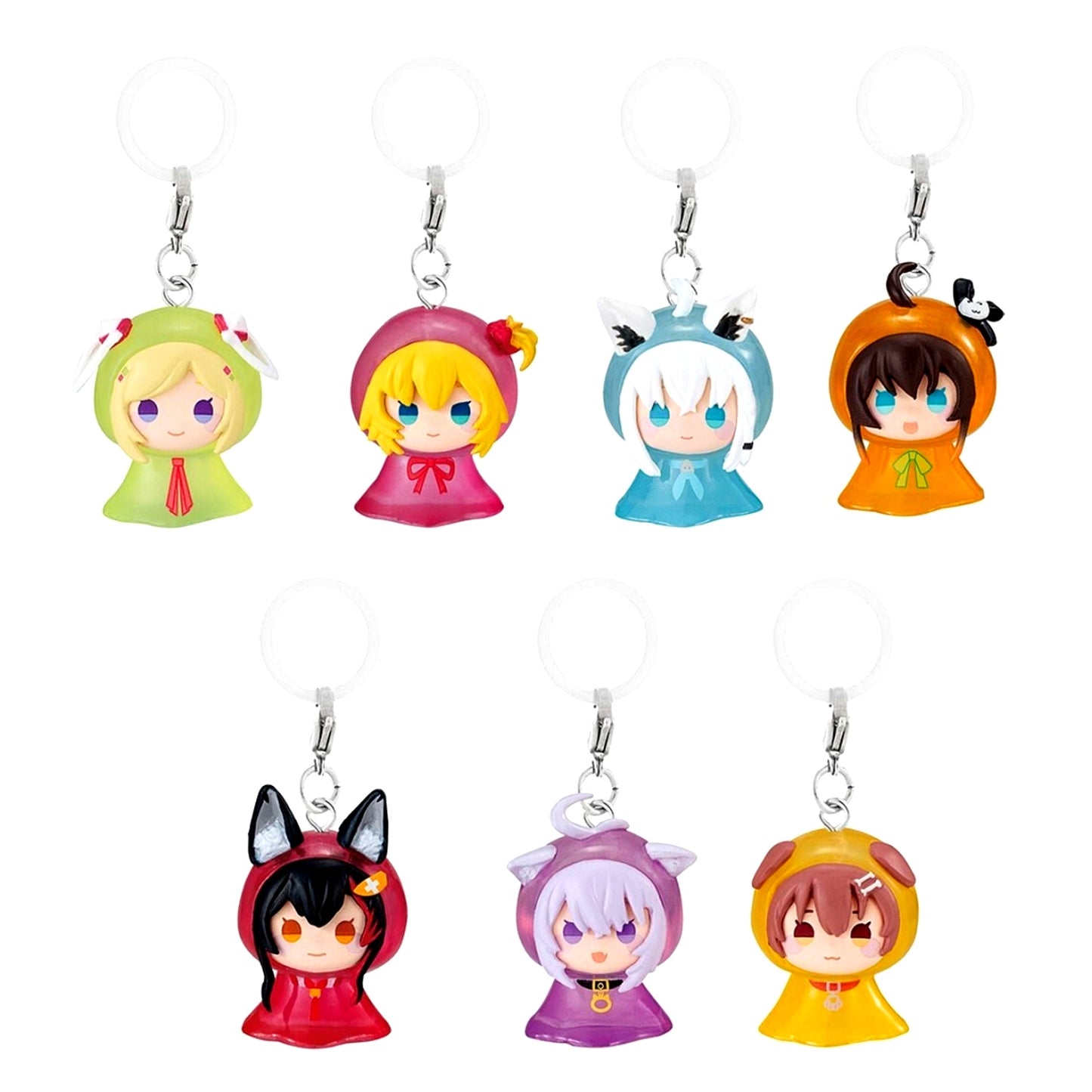 Set of 7 Hololive Mejirushi Accessory 02 [USED]