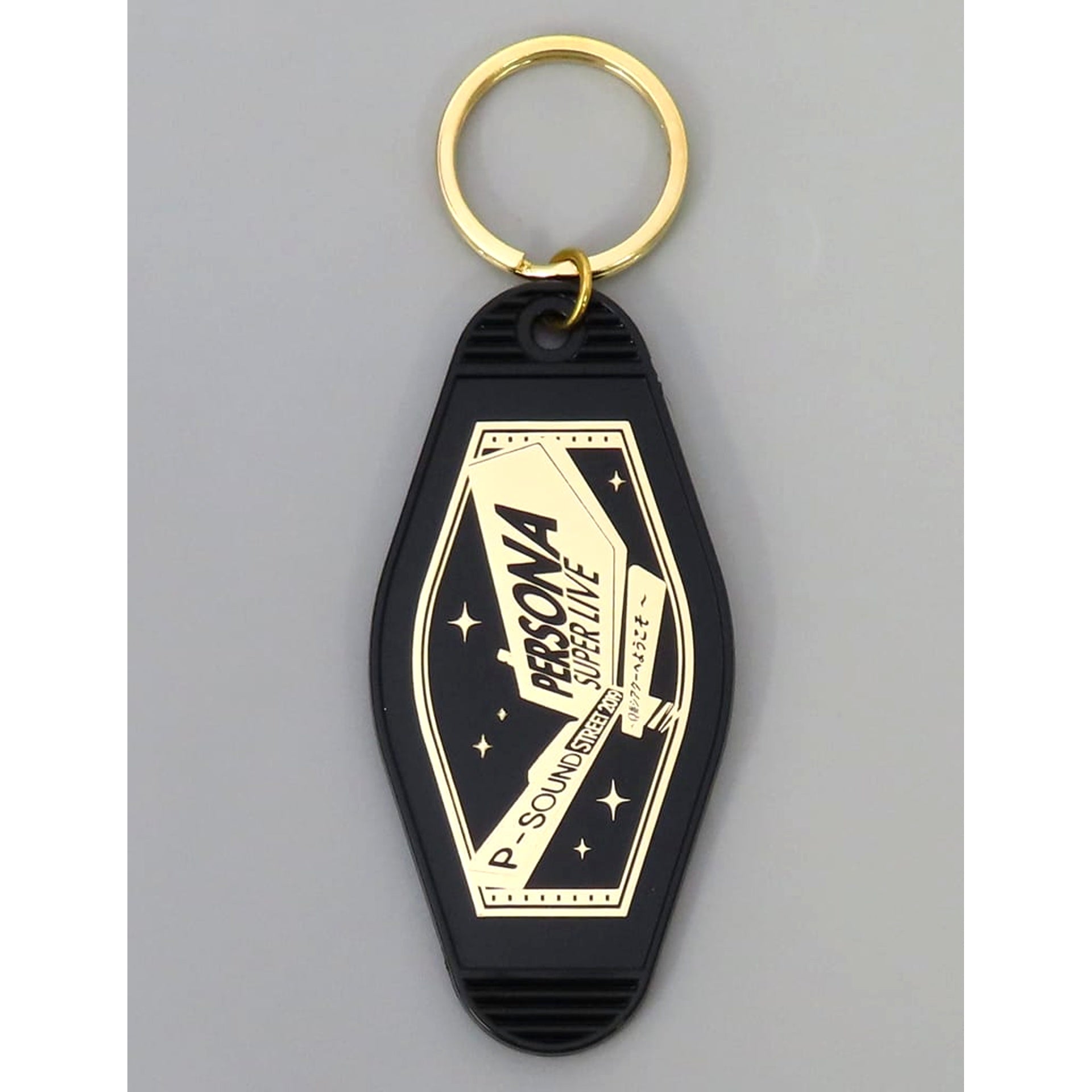 Persona Logo Motel Keychain Super Live P-Sound Street 2019 Welcome to Q Theater Exclusive Keychains [USED]
