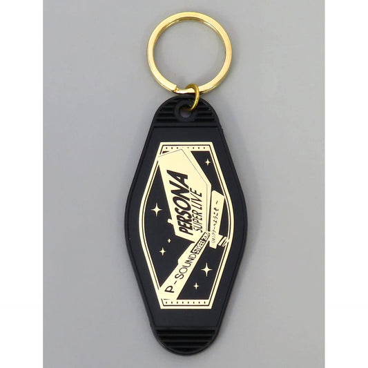 Persona Logo Motel Keychain Super Live P-Sound Street 2019 Welcome to Q Theater Exclusive Keychains [USED]