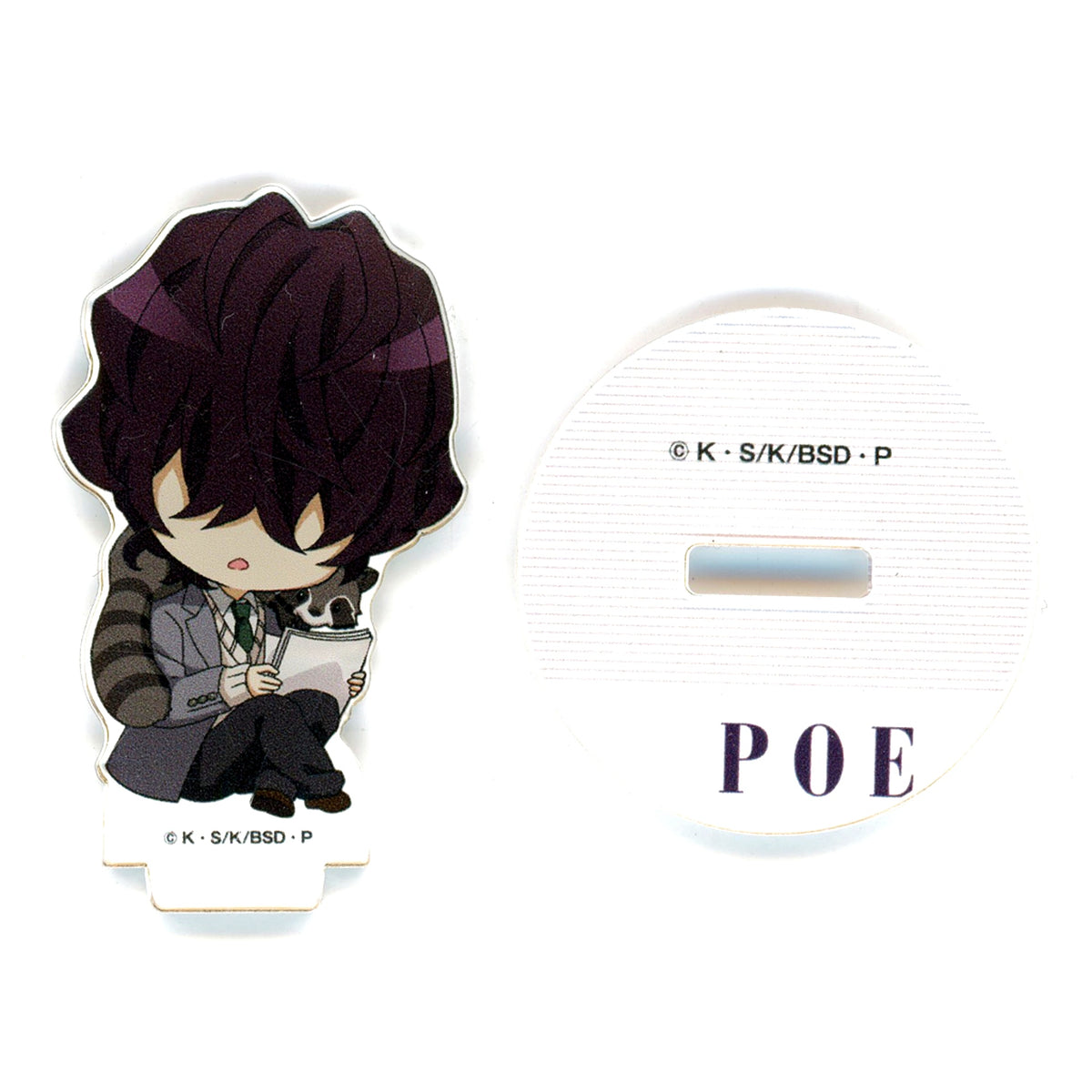 Edgar Allan Poe Bungo Stray Dogs Mini Trading Acrylic Stand AGF2024 A [USED]