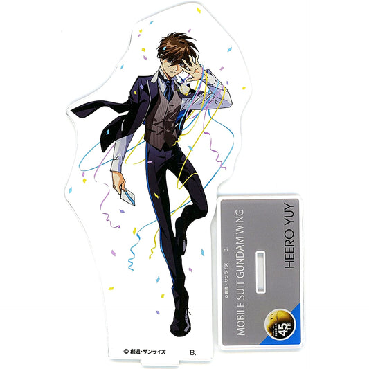 Heero Yuy Gundam GWX Anniversary Illustration Big Acrylic Stand [USED]