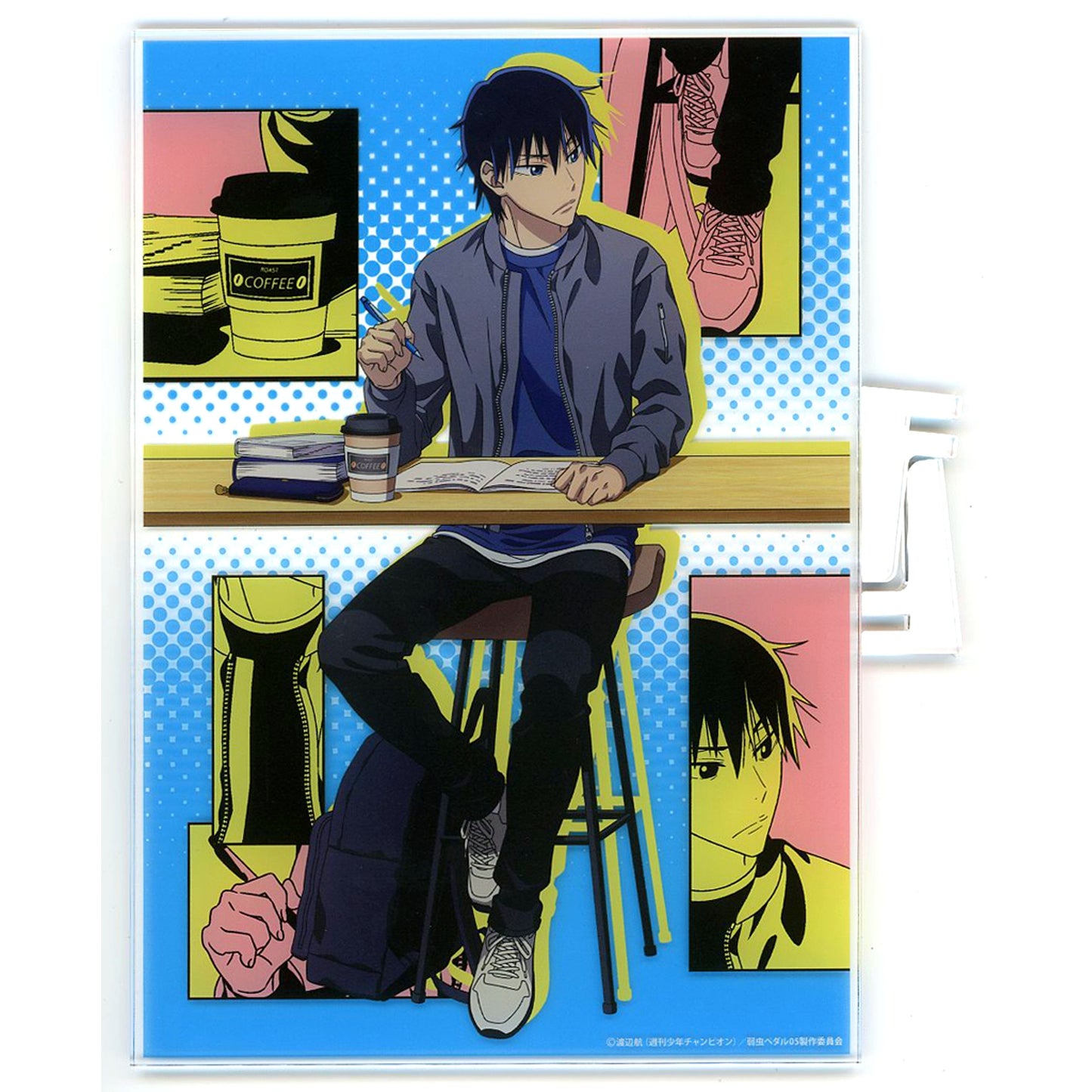 Shunsuke Imaizumi Acrylic Panel New Retro Pop Cafe Yowamushi Pedal LIMIT BREAK [USED]