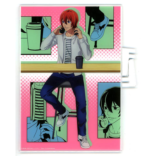 Hayato Shinkai Acrylic Panel New Retro Pop Cafe Yowamushi Pedal LIMIT BREAK [USED]