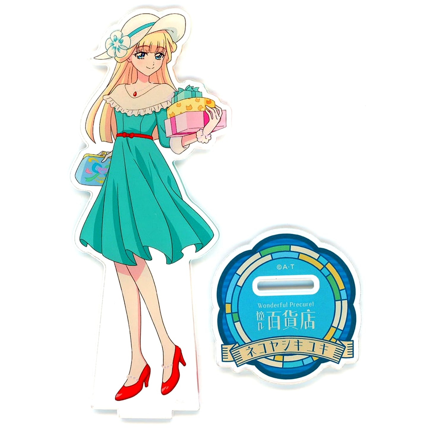 Yuki Nekoyashiki Wonderful Precure Akogare Department Store Acrylic Stand Human Ver. Pretty Store Limited [USED]