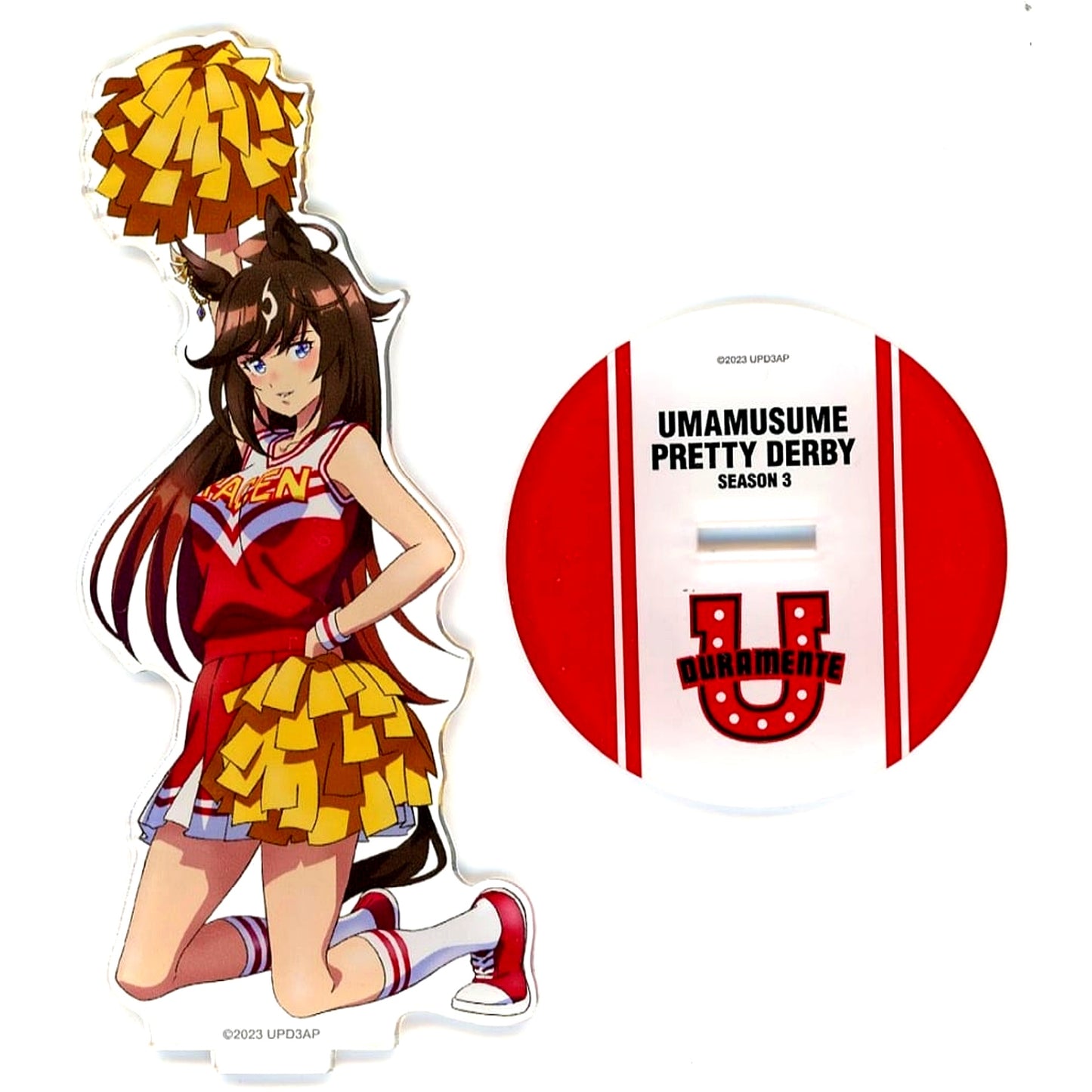 Duramente Umamusume: Pretty Derby Season 3 Newly Drawn Cheerleader Ver Acrylic Stand [USED]