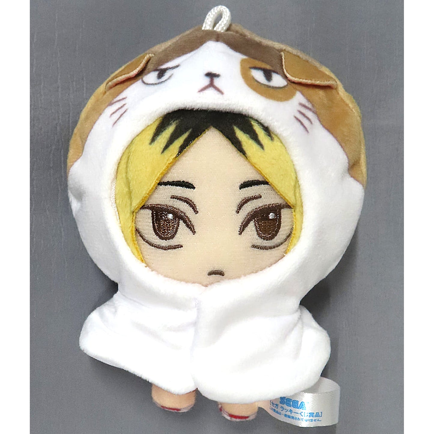 Haikyu!! Kenma Kozume Sega Lucky Kuji Pastel Art Collection Mascot Karasuno Nekoma High School Included in Mascot Set Last Lucky Prize [USED]