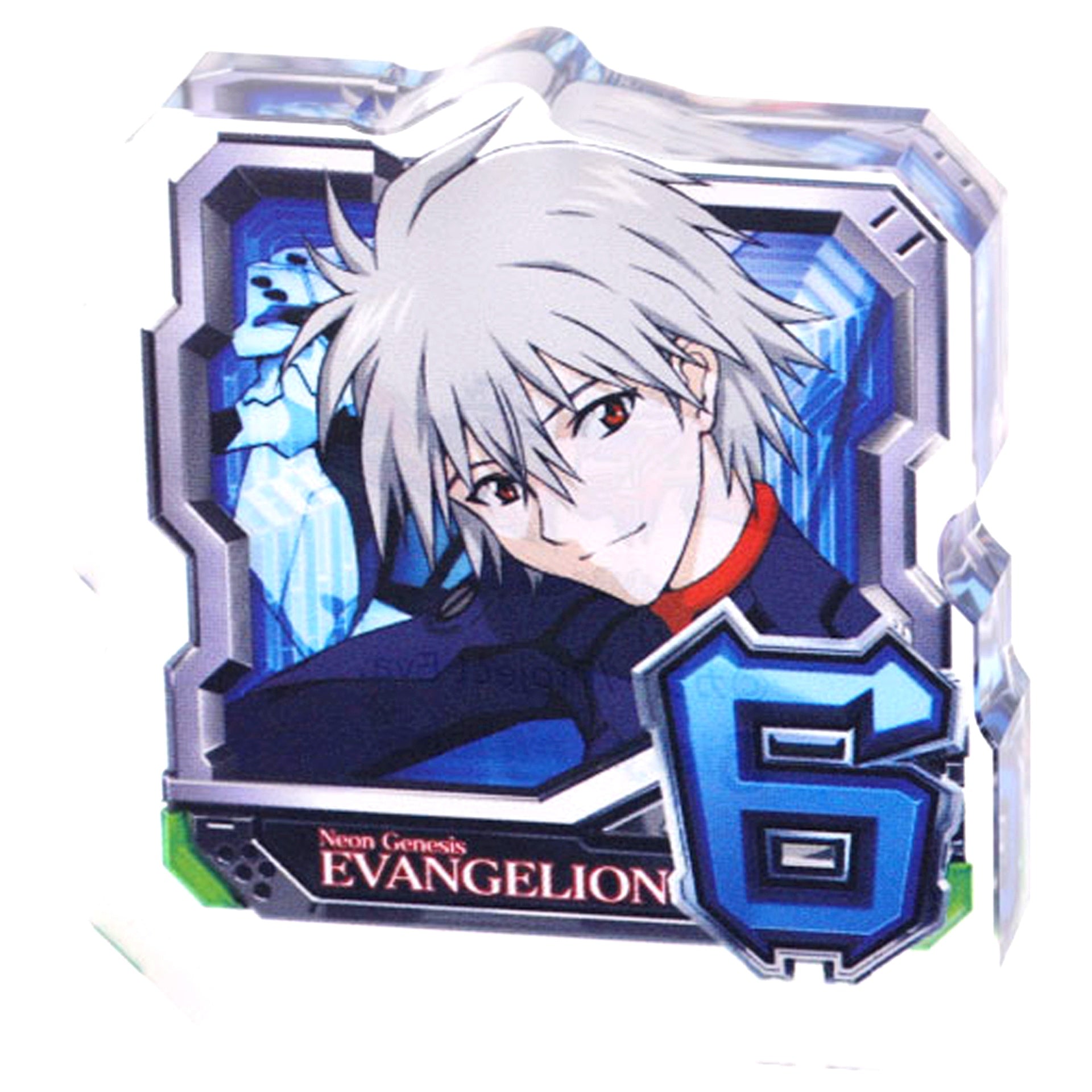 Kaworu Nagisa Evangelion Korotto Acrylic Figure Collection Normal Design [USED]