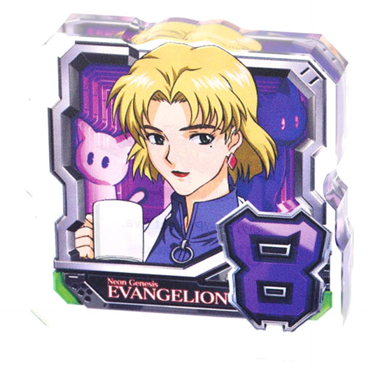 Ritsuko Akagi Evangelion Korotto Acrylic Figure Collection Normal Design [USED]