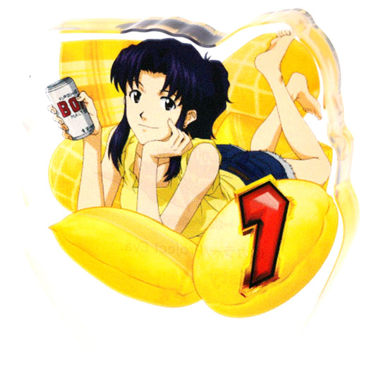 Misato Katsuragi Evangelion Korotto Acrylic Figure Collection Special Stage Design [USED]