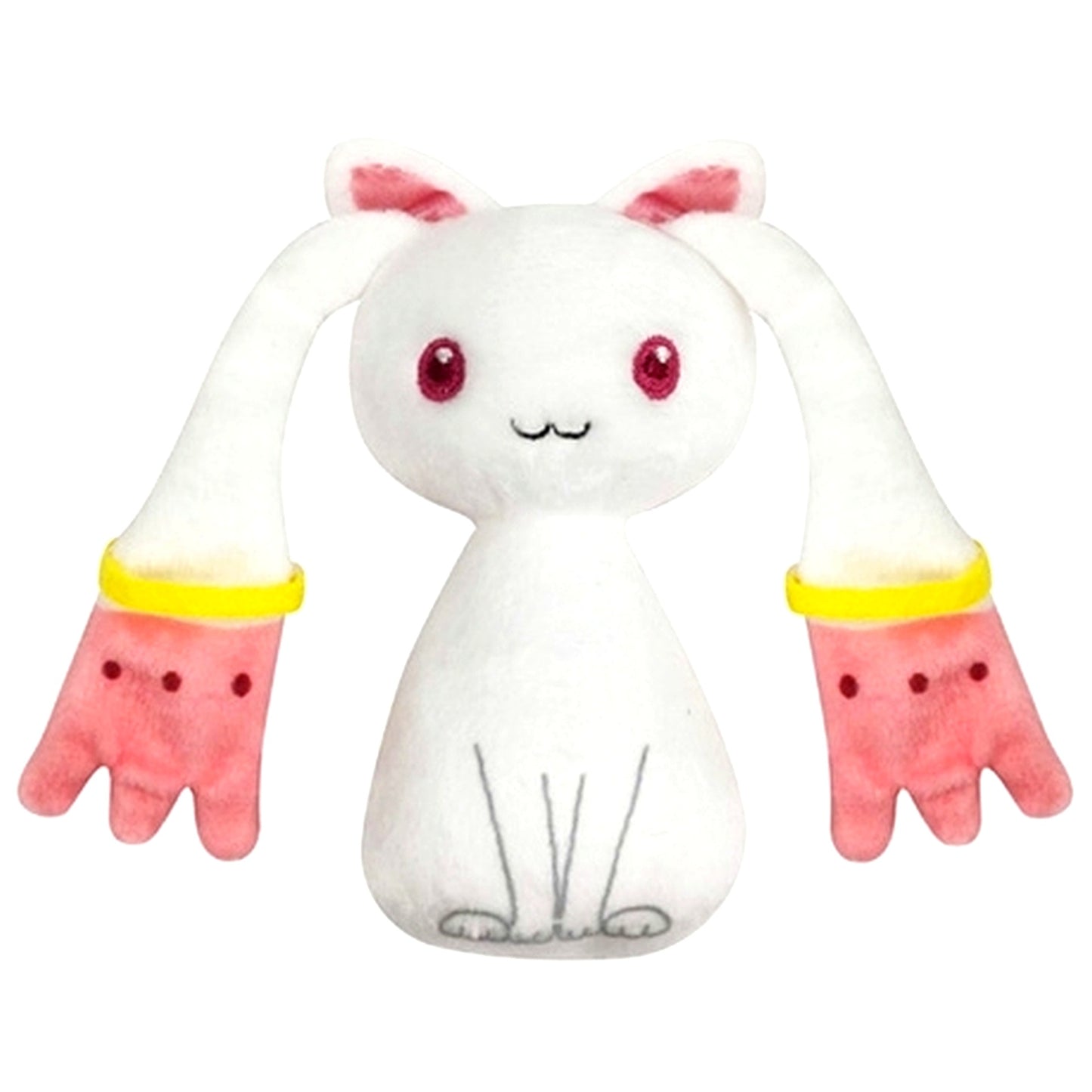 Kyubey Puella Magi Madoka Magica The Movie Rebellion Puchifuwa Plush [USED]